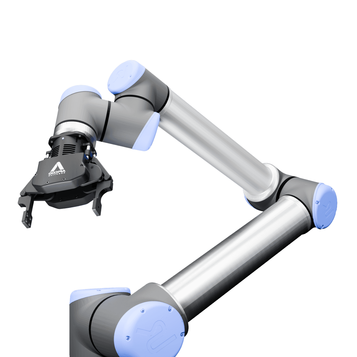 SusGrip 2F gripper mounted on a collaborative robot arm