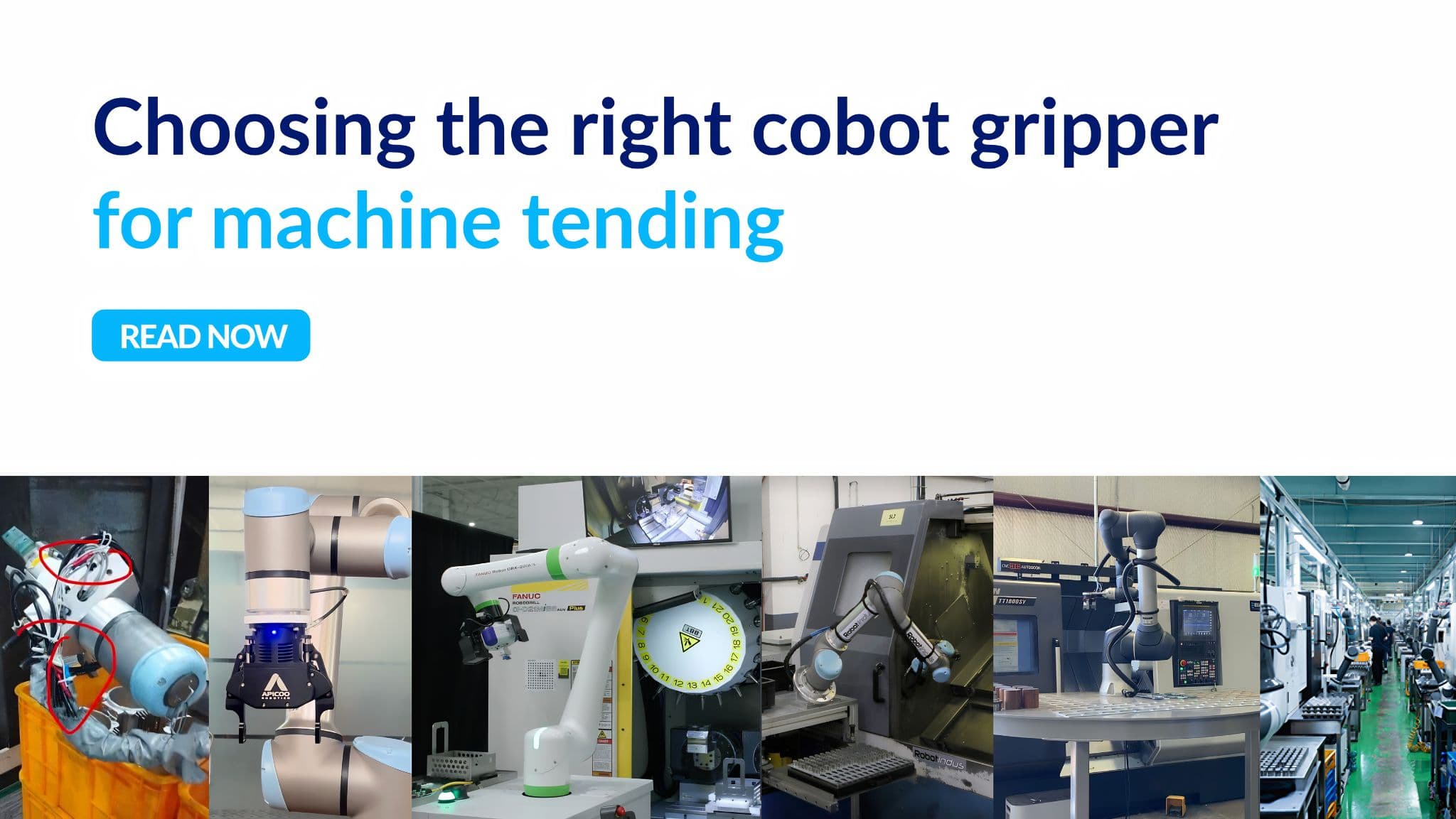 Cobot Gripper for machine tending