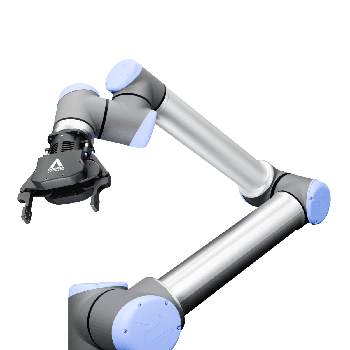 SusGrip 2F gripper mounted on a collaborative robot arm