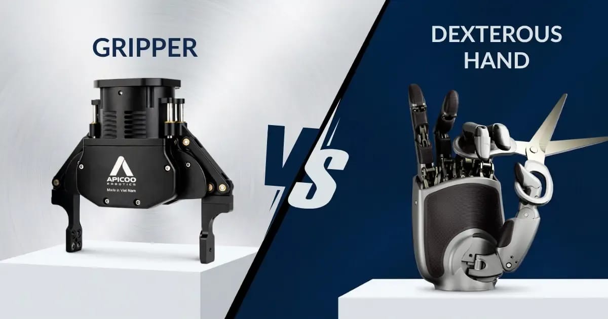 Grippers vs. Dexterous Hands for Industrial Humanoid Robots: How to Choose
