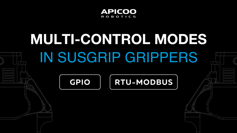 Multi-Control Modes in Apicoo SusGrip Smart Grippers